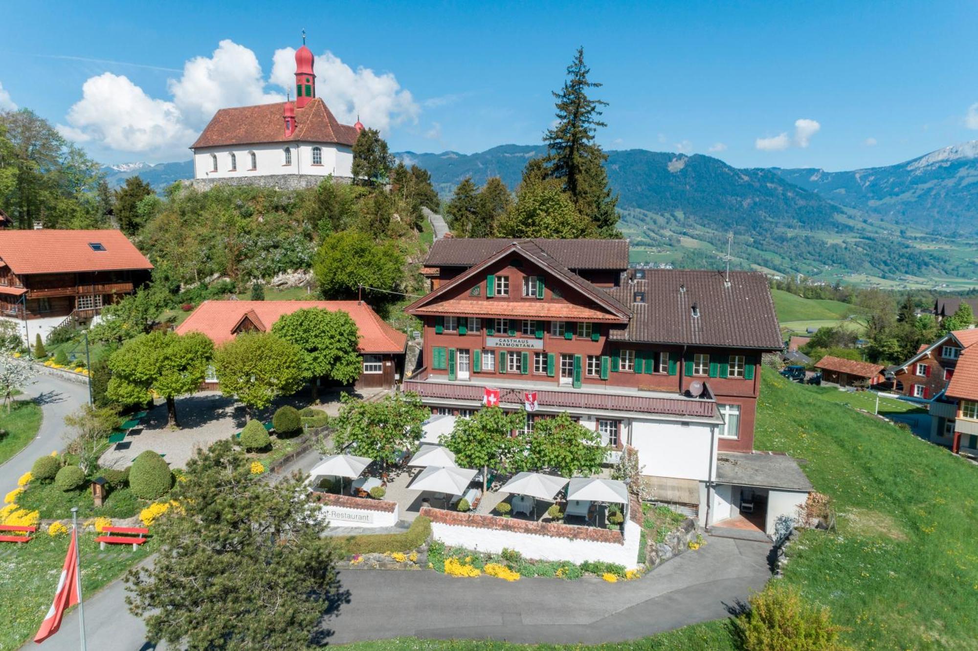 Hotel Gasthaus Paxmontana Sachseln Exterior foto