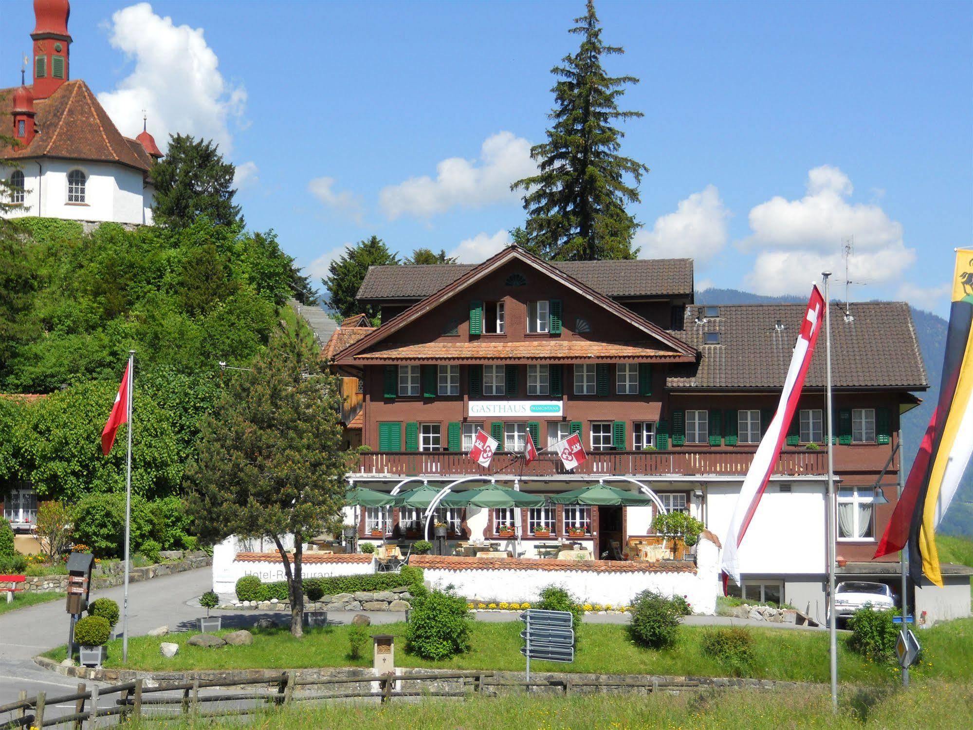 Hotel Gasthaus Paxmontana Sachseln Exterior foto