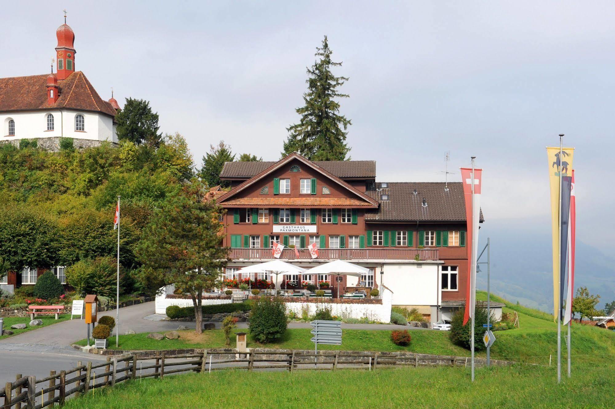 Hotel Gasthaus Paxmontana Sachseln Exterior foto